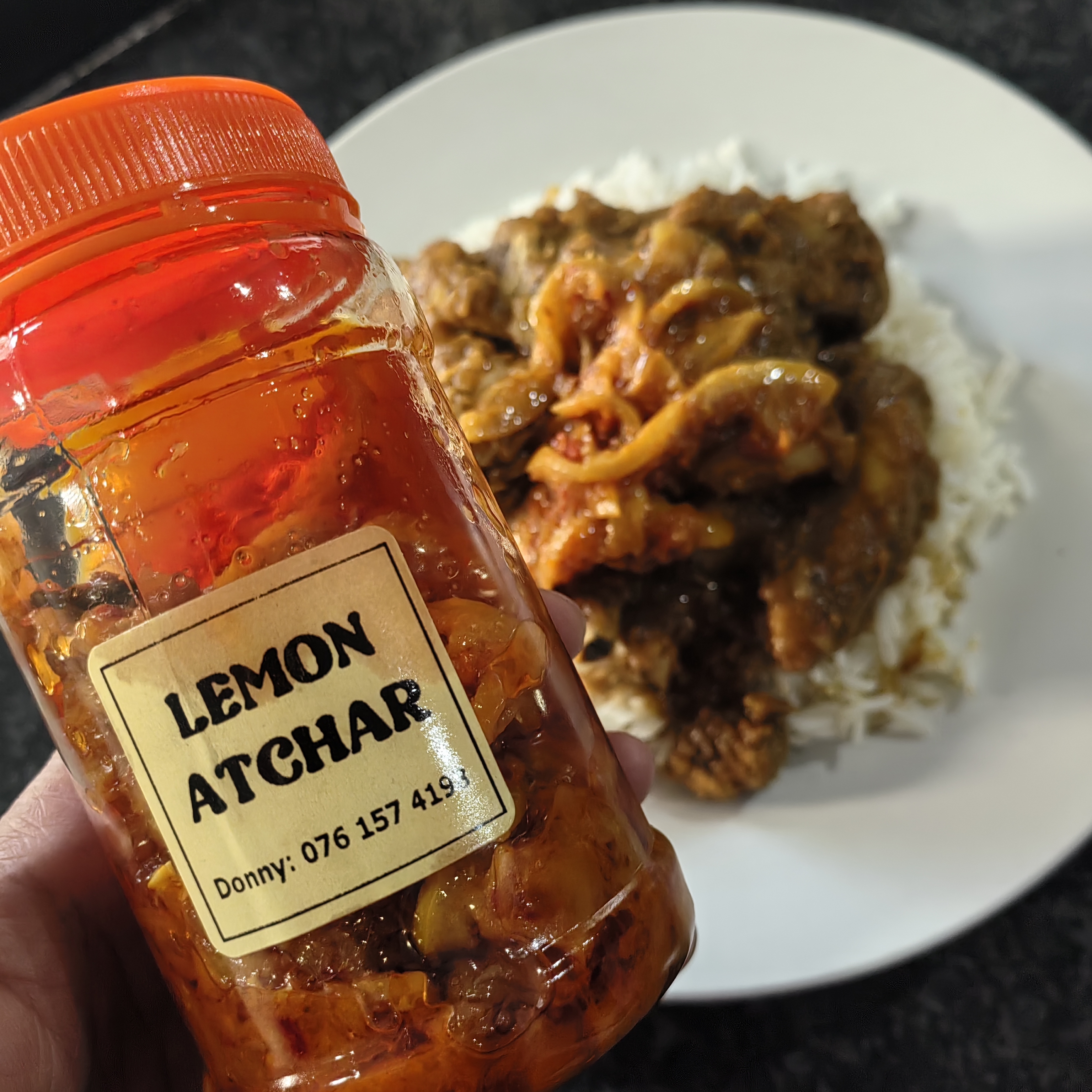 Lemon Atchar Shredded