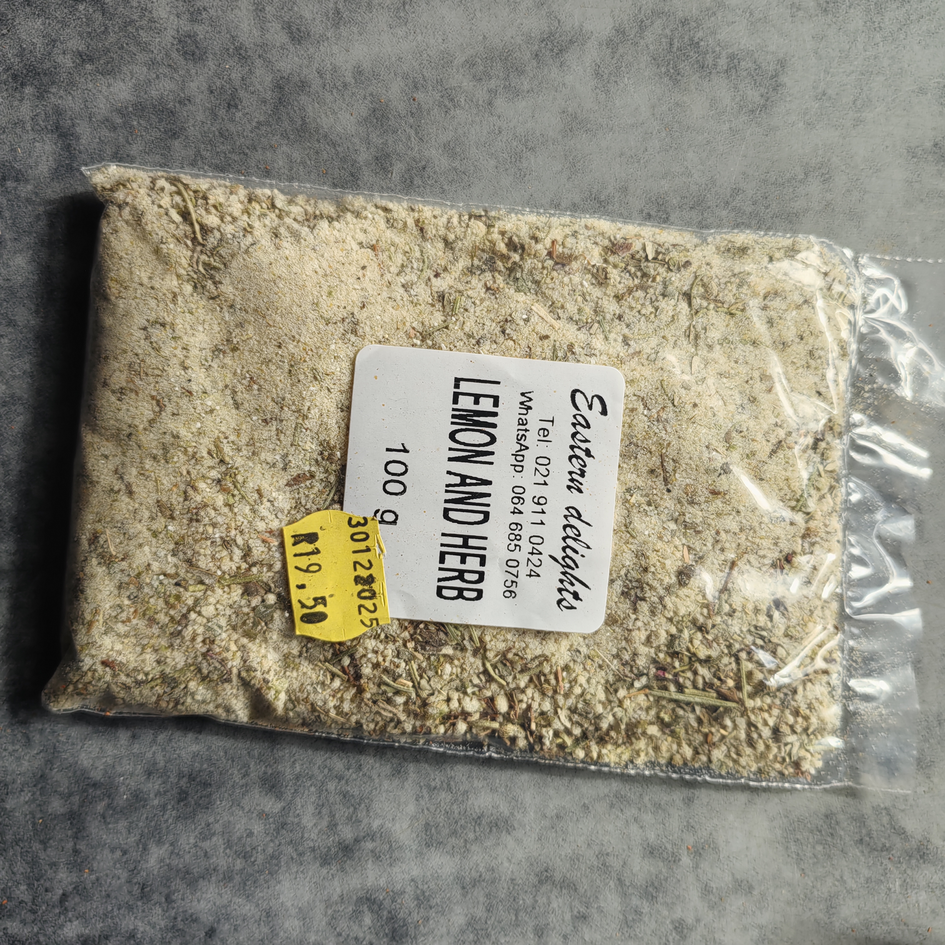 Lemon & Herb 100g