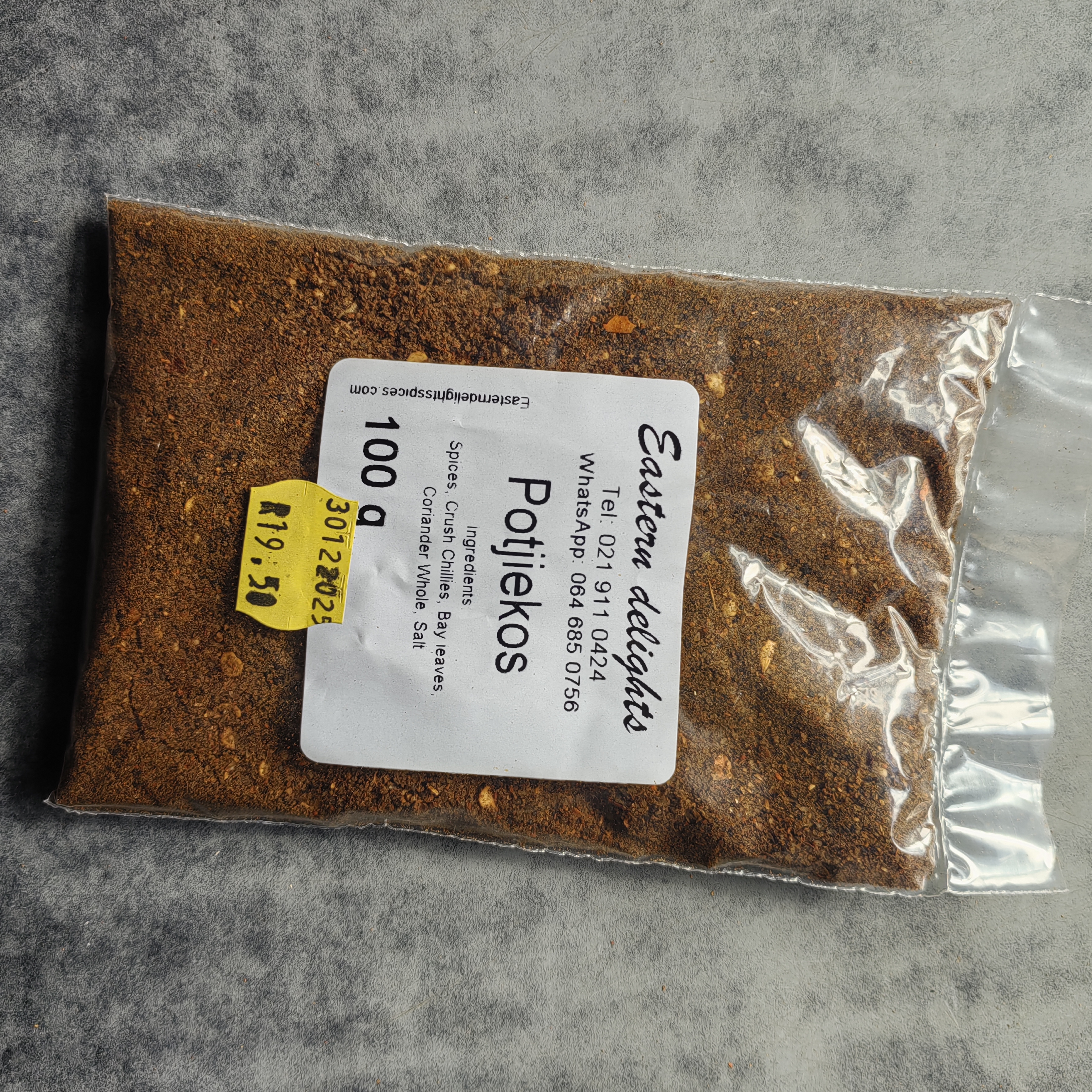 Potjiekos Dark 100g